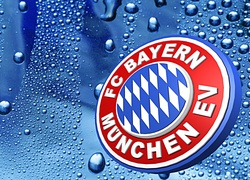 Bayern Monachium, piłka nożna, sport, woda, krople