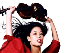 Vanessa Mae, skrzypce, artystka, Azjatka, kobieta