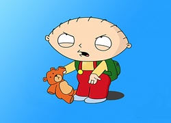 Stewie, Głowa Rodziny, Family Guy, misiek, serial animowany