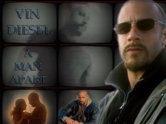 Vin Diesel,okulary, para