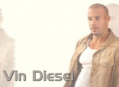 Vin Diesel,beżowa kurtka