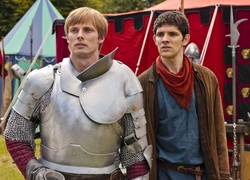 Serial, Przygody Merlina, The Adventures of Merlin, Merlin - Colin Morgan, Artur - Bradley James
