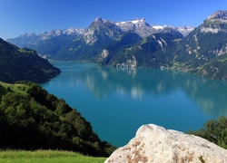 Góry, Jezioro, Szwajcaria