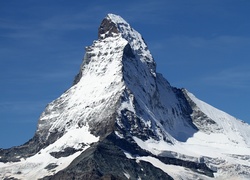 Szwajcaria, Matterhorn, Alpy, Szczyt
