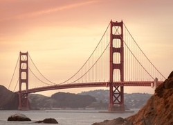 San Francisco, Stany Zjednoczone, Most, Golden Gate