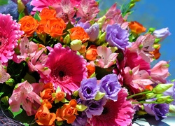 Kwiaty, Bukiet, Kolorowe