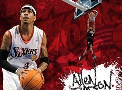 Koszykówka,koszykarz ,Allen Tverson