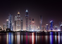 Noc, Wieżowce, Dubaj