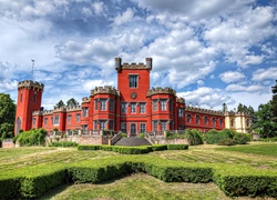 Pałac Hradek u Nechanic, Miasto Nechanice, Czechy