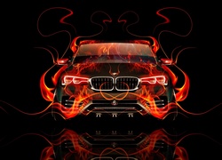 Grafika, Samochód, BMW