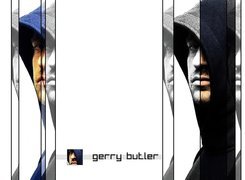 Gerard Butler,kaptur, twarz