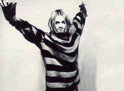 Nirvana,Kurt Cobain,sweterek