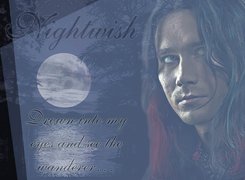 Nightwish,twarz,księżyc
