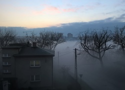 Mgła, Miasto