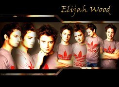 Elijah Wood,twarze, ciemne włosy