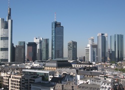Frankfurt, Niemcy, Wieżowiec