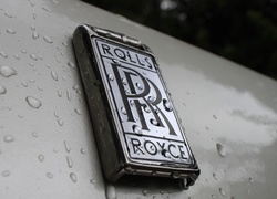 Rolls, Royce, Znaczek, Krople