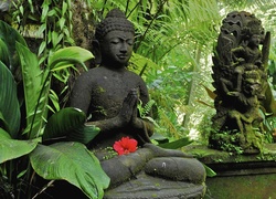 Indonezja, Budda, Posągi