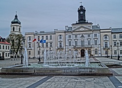 Płock, Ratusz, Fontanna
