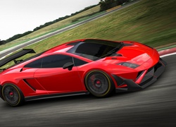 Sportowy, Lamborghini, Gallardo, GT3