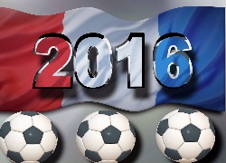 Euro 2016, Flaga, Francuska, Piłki