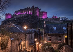 Zamek w Edynburgu, Edinburgh Castle, Edynburg, Szkocja, Domy