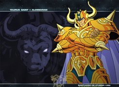 Saint Seiya, taurus, postać, bizon