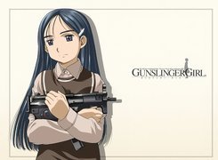 Gunslinger Girl, kobieta, karabinek, broń
