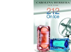 Carolina Herrera, 212, on, ice, perfumy, flakon