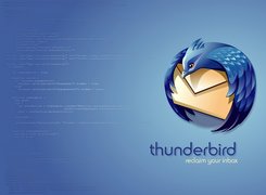 Thunderbird, ptak, koperta