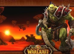World Of Warcraft, postać, fantasy, topór