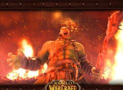 World Of Warcraft, postać, fantasy, ogień