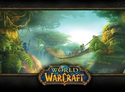 World Of Warcraft, most, dżungla, fantasy