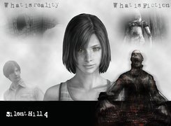 kobieta, mężczyzna, potwór, Silent Hill 4