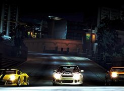 Need For Speed Carbon, samochód, ulica, noc, samochody