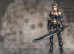 wojownik, kobieta, postać, miecz, Final Fantasy