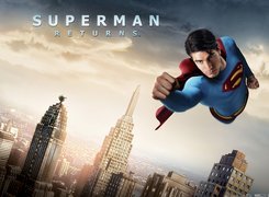 Superman Returns, Brandon Routh, miasto, wieżowce