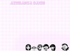 Azumanga Daioh, napisy, ludzie