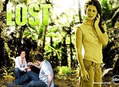 Serial, Lost, Zagubieni, Evangeline Lilly, dżungla, palmy