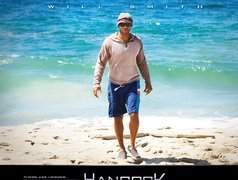 Hancock, Will Smith, plaża
