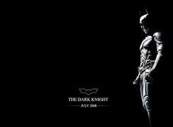Batman Dark Knight, batman, czarne, tło