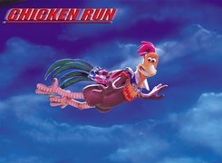 Uciekajace kurczaki, Chicken Run, kurczak, leci