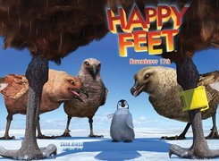 Tupot małych stóp, Happy Feet,  ptaki, pingwin