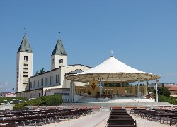 Bośnia i Hercegowina, Medziugorie, Kościół św. Jakuba