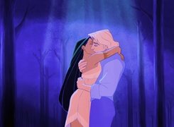 Pocahontas, mężczyzna, las