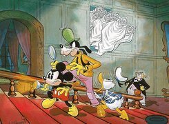 Goofy, Myszka Miki, Kaczor Donald
