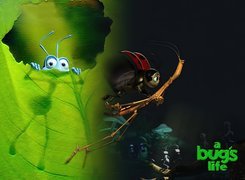 Film animowany, Dawno temu w trawie, A Bugs Life, Mrówka, Liść