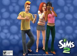 The Sims 2, Dwie, Kobiety, Mężczyzna