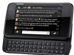 Nokia N900, Czarny, Klawiatura