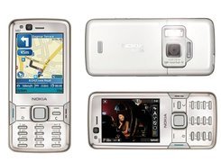 Nokia N82, Przód, Tył
